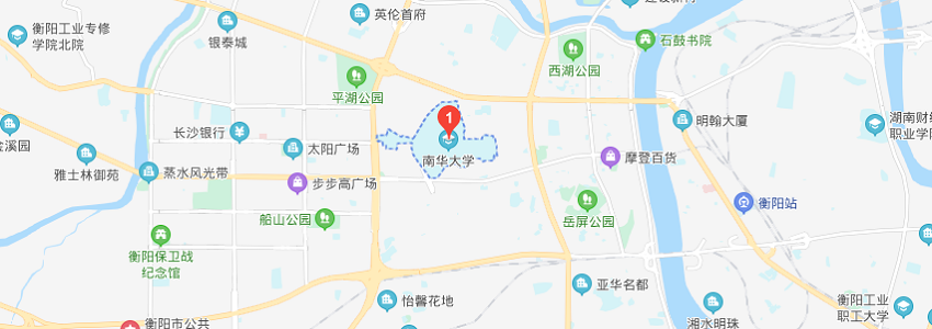 南华大学学校地图