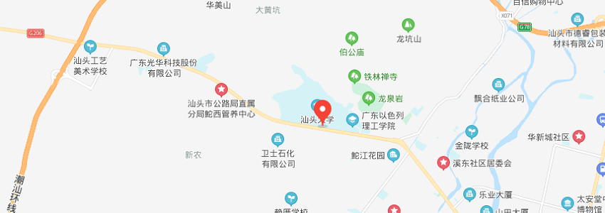 汕头大学学校地图