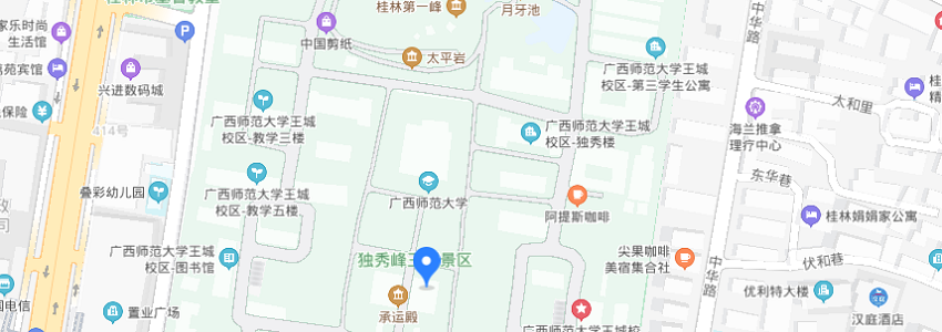广西师范大学学校地图