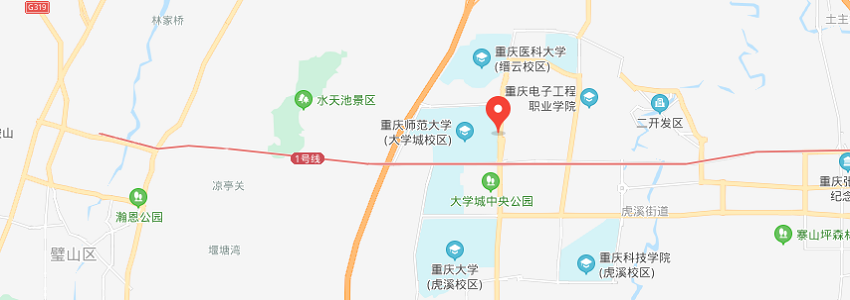 重庆师范大学学校地图