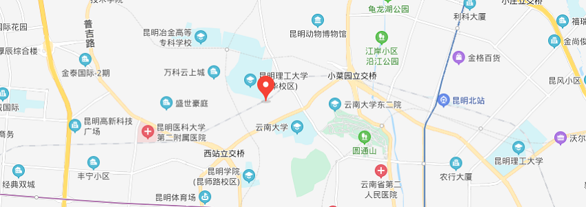 昆明理工大学学校地图