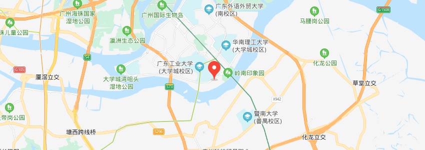 广东工业大学学校地图