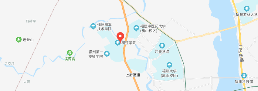 福建江夏学院地图图片