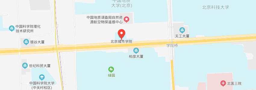 北京城市学院学校地图