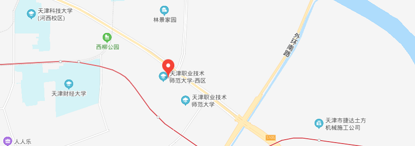 天津职业技术师范大学学校地图