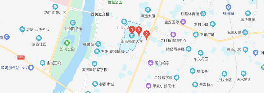 山西师范大学学校地图