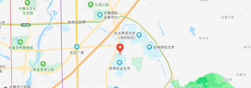 吉林农业大学学校地图