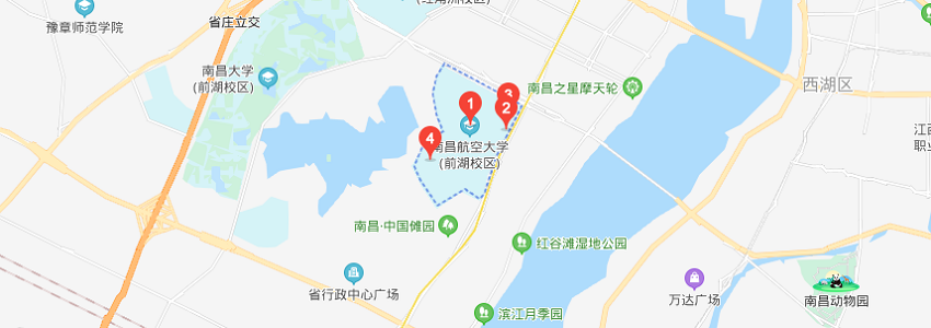 南昌航空大学学校地图