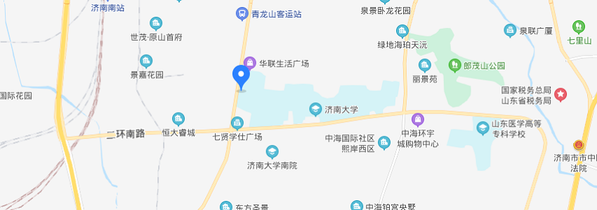 济南大学分布地图图片