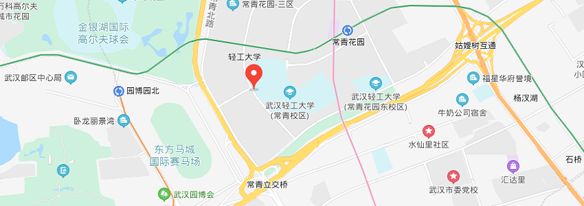 武汉轻工大学学校地图