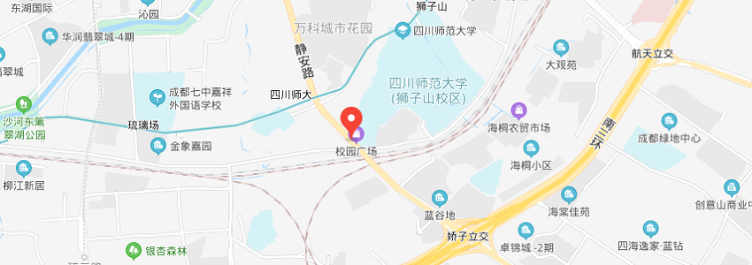 四川师范大学学校地图