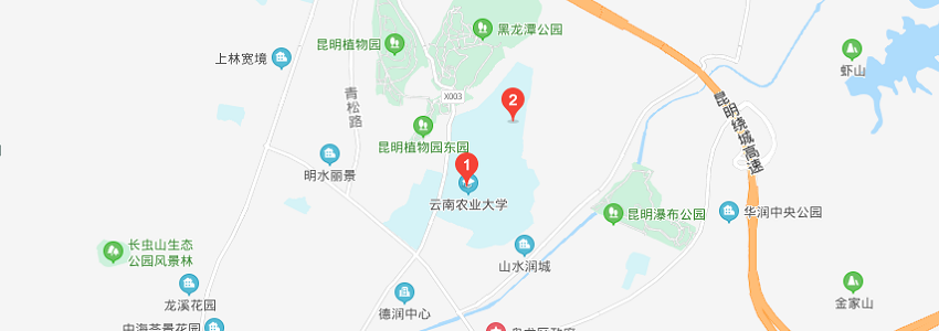 云南农业大学学校地图