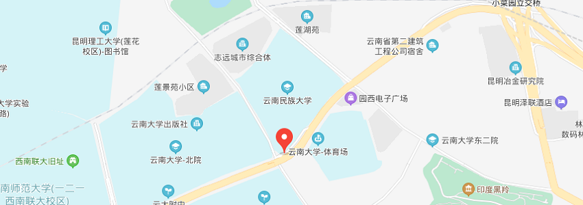 云南民族大学学校地图