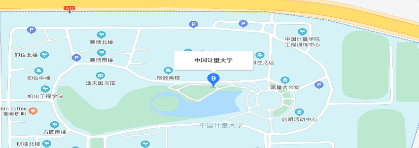 中国计量大学学校地图