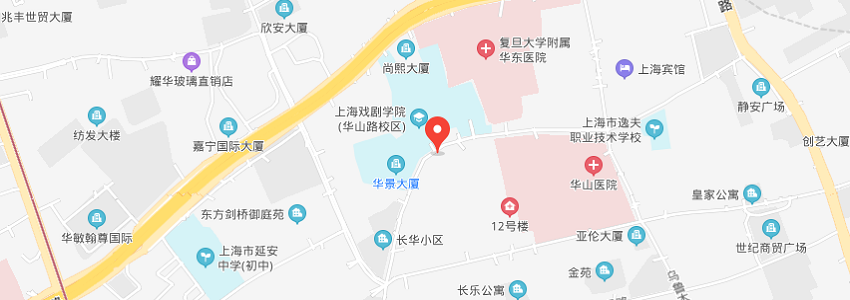 上海戏剧学院学校地图