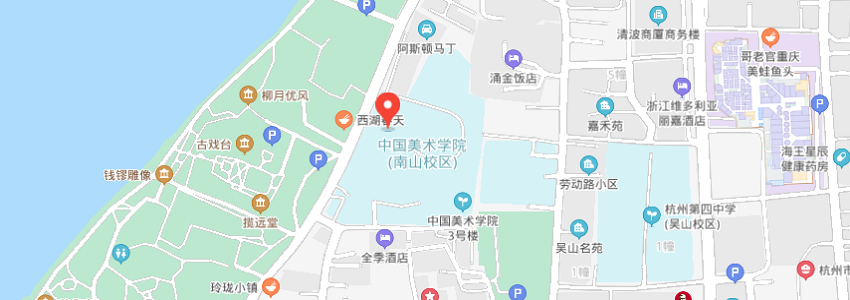中国美术学院学校地图