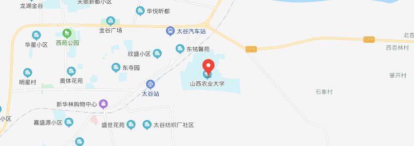 山西农业大学学校地图