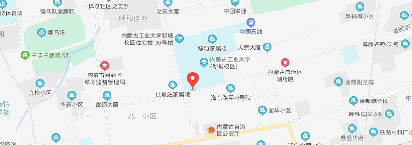 内蒙古工业大学学校地图