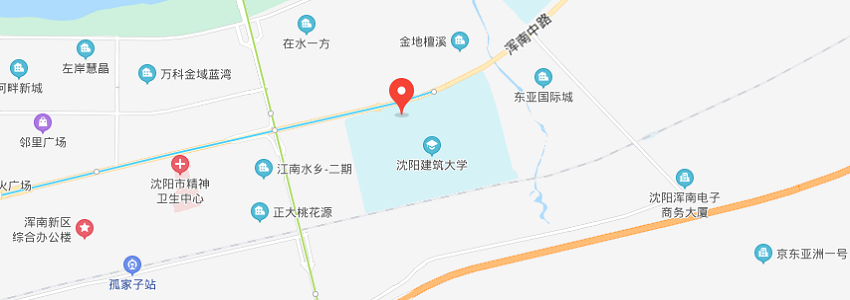 沈阳建筑大学学校地图