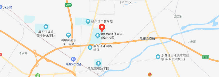 哈尔滨师范大学学校地图