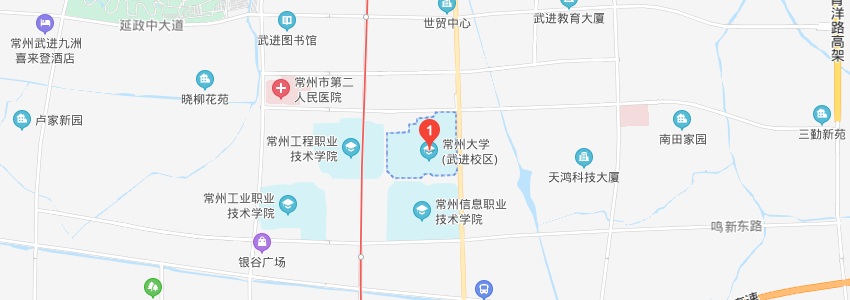 常州大学学校地图