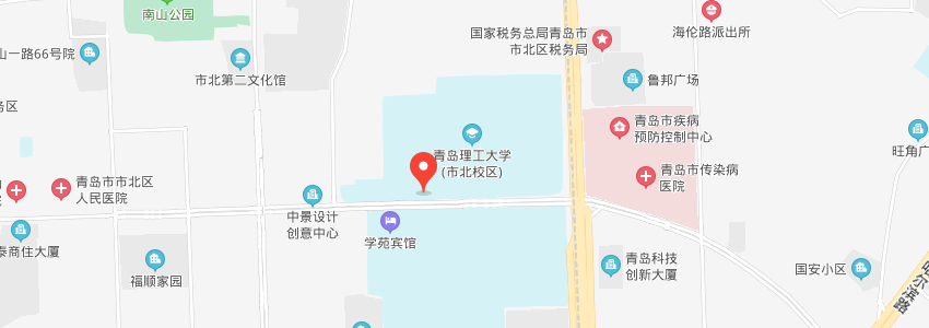 青岛理工大学学校地图