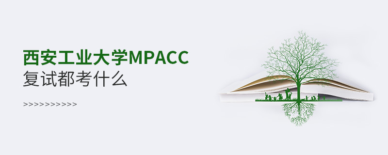 西安工业大学MPAcc复试都考什么