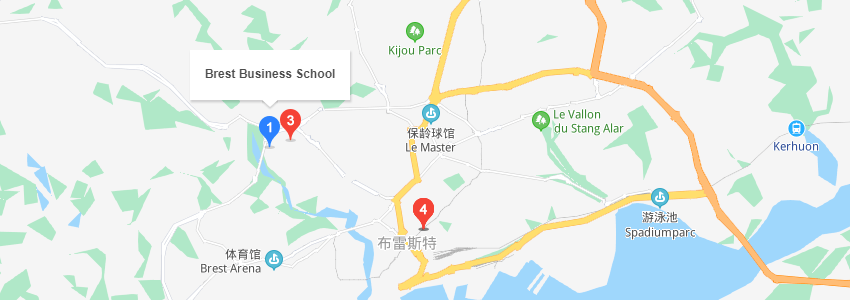 法国布雷斯特商学院学校地址