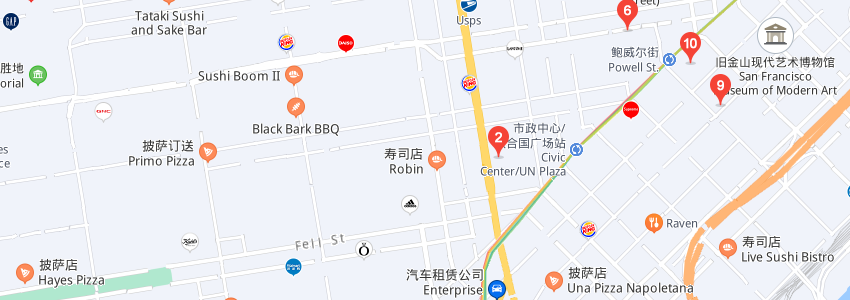 美国布鲁克斯大学学校地图