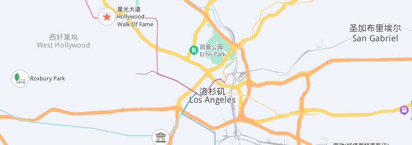 美国罗商大学学校地图