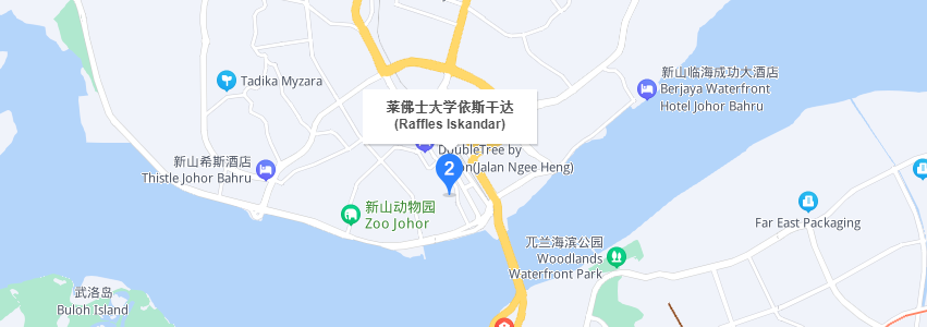 马来西亚莱佛士大学学校地图